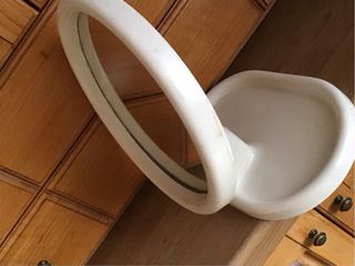 Specchio da tavolo Space Age di Olaf Von Bohr