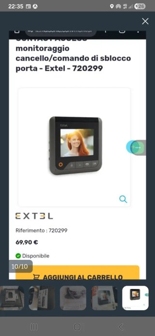 Monitor supplementare MN VISIO PLUS