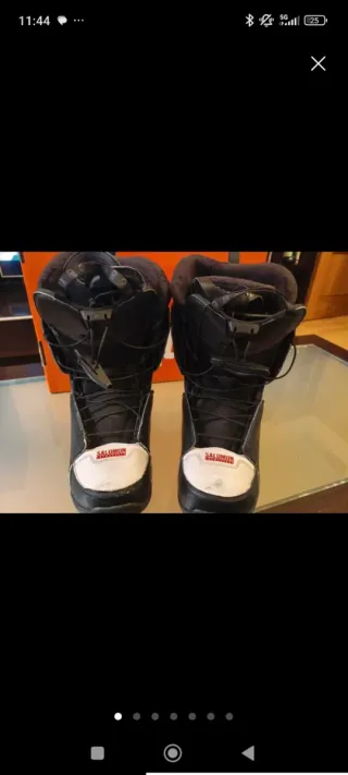 Botas Snowboard Salomon Talla 38.5