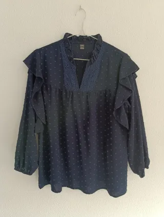 Blusa Plumeti Azul Marino