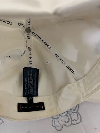 Gorra Tommy Hilfiger Blanca Est. 1985