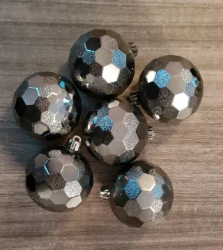 Palline Albero Natale Argento