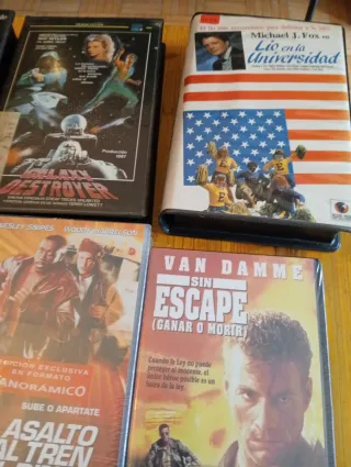 Lote películas de VHS