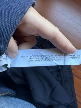 Pantalón negro Stradiarius Talla M