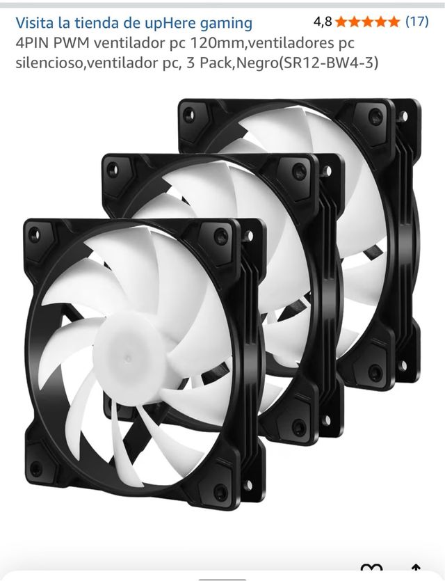 Pack Cables, Ventiladores, Pasta Térmica y Speaker