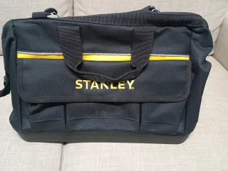 Bolso de herramientas negro y amarillo