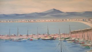 Cuadro de Miguel Sala Coll (bahía de Jávea)