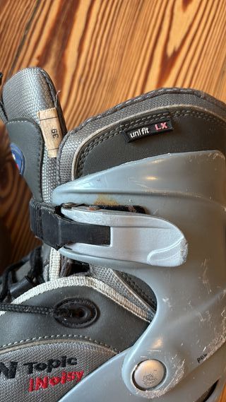 Patines línea Talla 39 Gris Buen estado