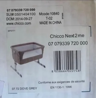 Cuna de colecho - next2me Chicco
