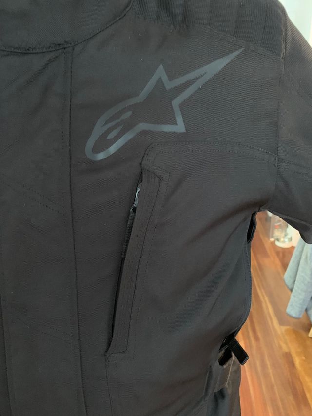 Chaqueta Moto Alpinestars Negra