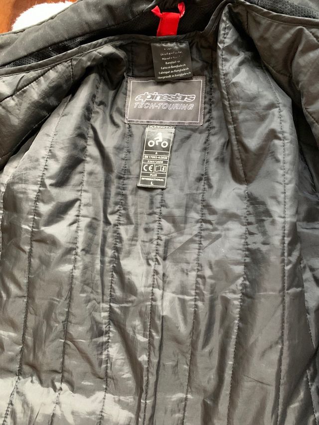 Chaqueta Moto Alpinestars Negra