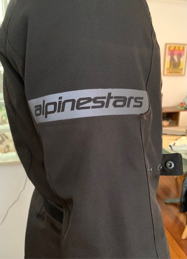 Chaqueta Moto Alpinestars Negra
