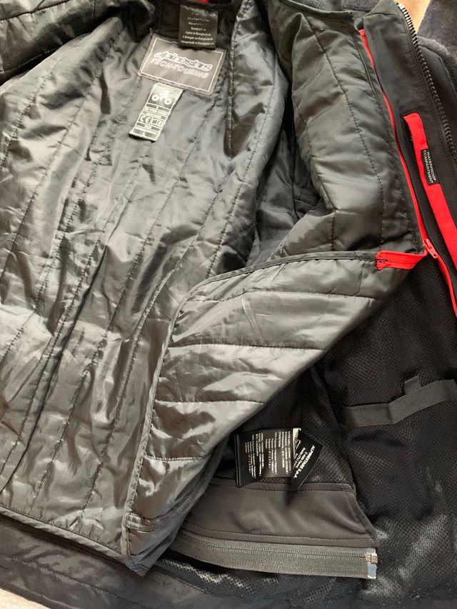 Chaqueta Moto Alpinestars Negra