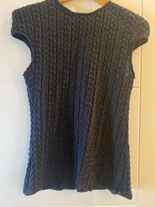 Top negro zara