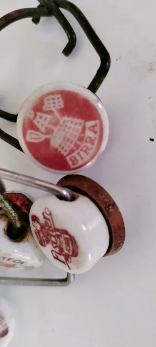 Tappi ceramica antichi per bottiglie