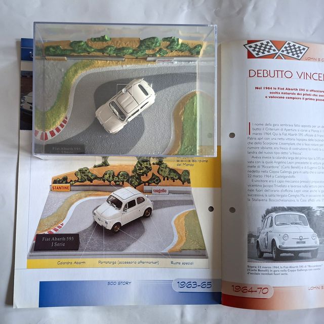 Modellino Fiat 595 Abarth I Serie sc.1:43