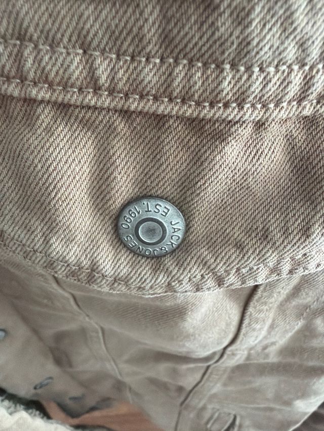 Chaqueta vaquera Jack & Jones beige