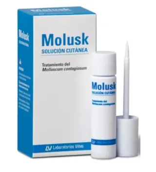 Molusk Solución Cutánea Tratamiento Molluscum