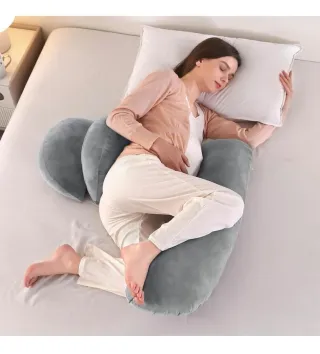 Cojín Embarazo Maternidad Gris