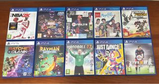 Juegos ps4/ps5. Precio negociable