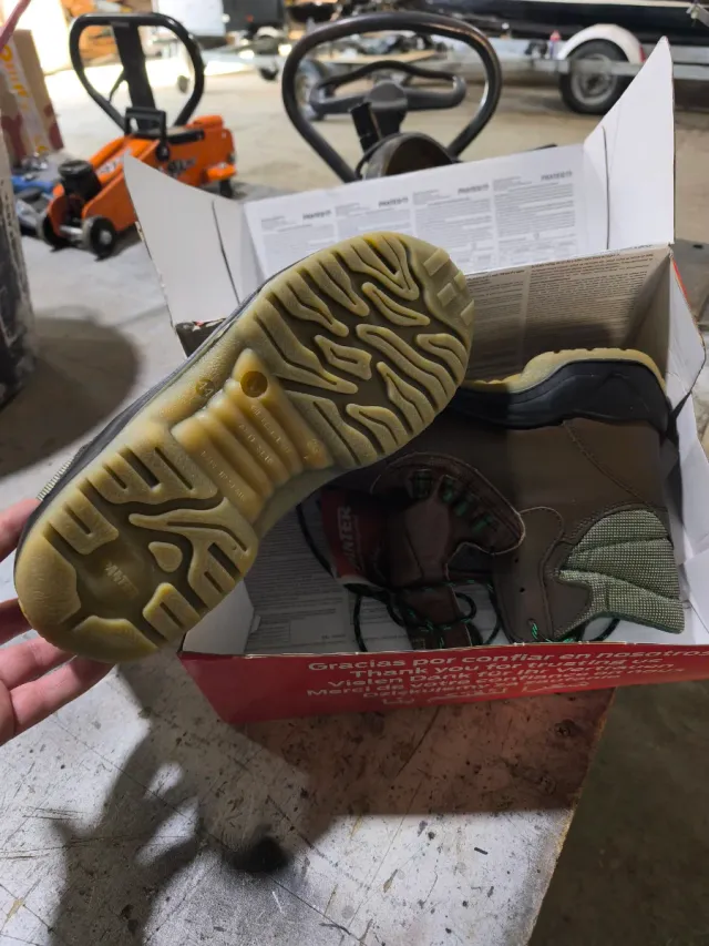 Bota Seguridad Panter Voltio Marrón/Verde