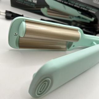 PLANCHA DE PELO ID ITALIAN WONDER WAVE CON CAJA A ESTRENAR