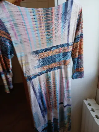 Abito donna fantasia multicolor