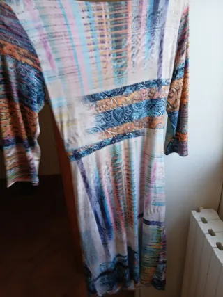 Abito donna fantasia multicolor