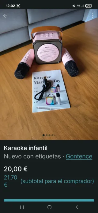 Karaoke infantil nuevo