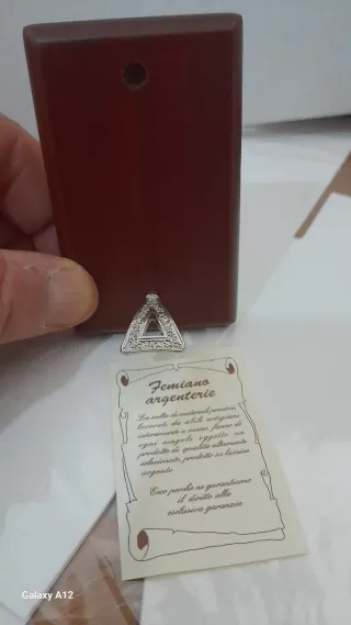 Icona in argento Femiano argenterie