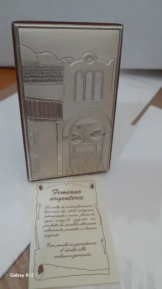 Icona in argento Femiano argenterie
