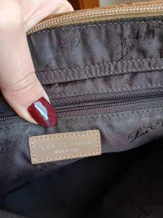 Borsa in pelle effetto coccodrillo a spalla