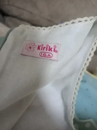 Vestido fiesta niña turquesa