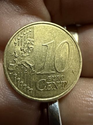 Moneda de 10 Cent de Euro. Austria 2013, E. Viena
