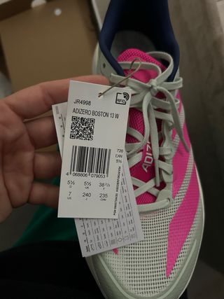 Adidas Adizero Boston 13 Mujer Talla 38.5