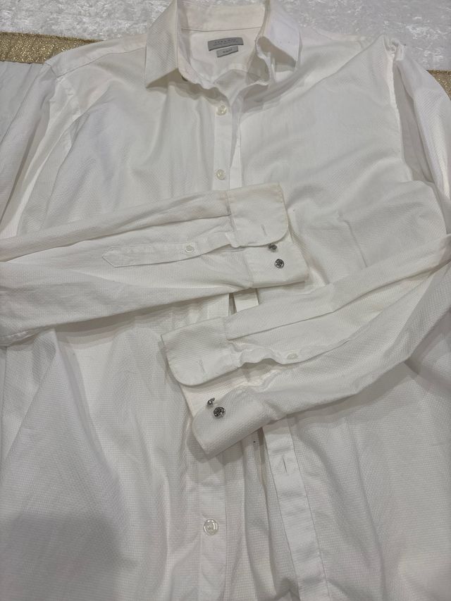 Americana terciopelo morado, regalo camisa zara bl