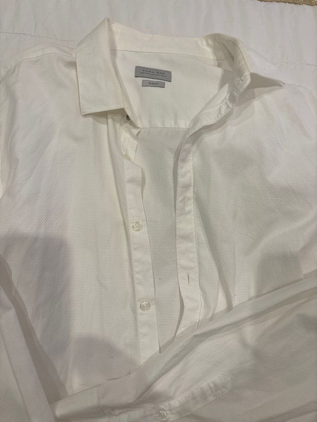 Americana terciopelo morado, regalo camisa zara bl