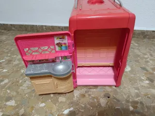 Autocaravana Barbie Rosa