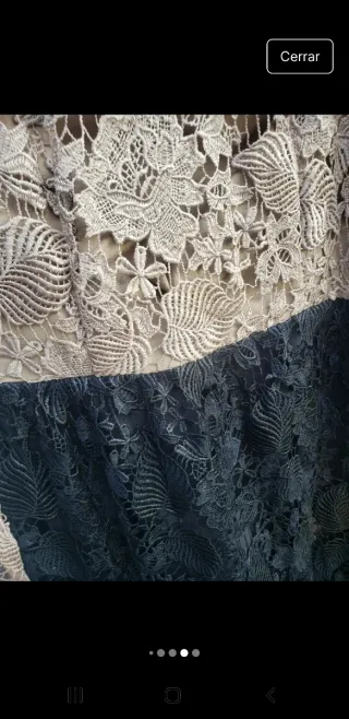 Vestido fiesta Hoss Intropia Talla 38.