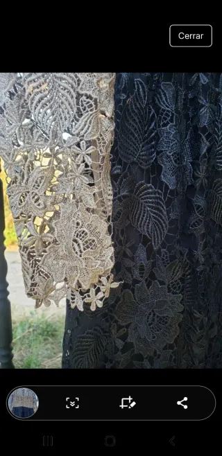 Vestido fiesta Hoss Intropia Talla 38.