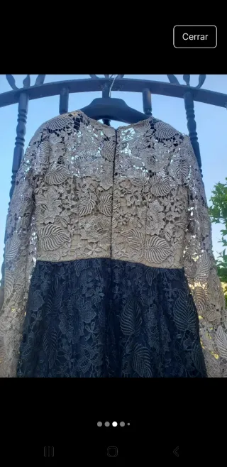 Vestido fiesta Hoss Intropia Talla 38.