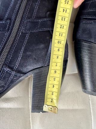 Stivali Nero Giardini Camoscio Tacco Alto