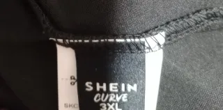 Vestido negro lentejuelas talla 3XL (talla 48-50)