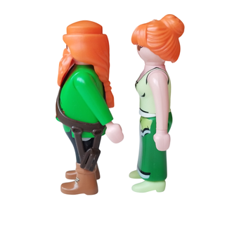 Pareja pelirrojos - Playmobil