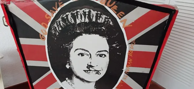 Auténtica silla estilo victoriano tapizada a mano