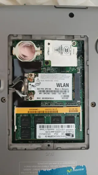 Portátil DELL Latitudes d520
