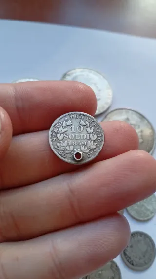 Lote de monedas de plata