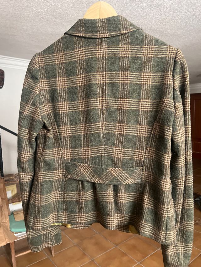 Americana Massimo Dutti cuadros mujer