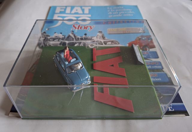 Modellino Fiat 500 ECO sc.1:43