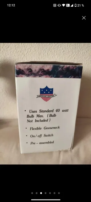 Flexo de escritorio pequeño nuevo